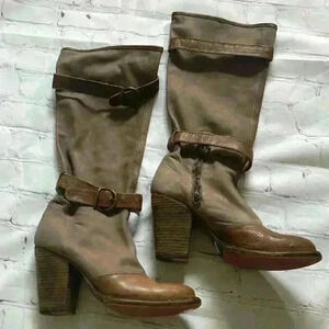 Rare Fiorentini and Baker leather boots